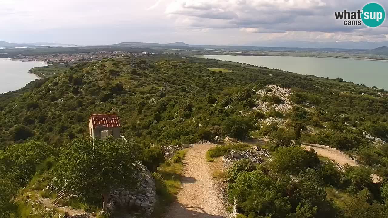 Spletna kamera Pakoštane – Drage – Kornati – Vransko Jezero