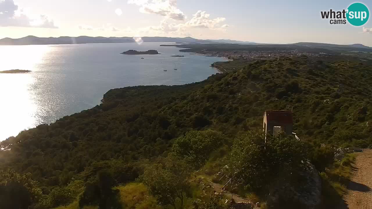 Spletna kamera Pakoštane – Drage – Kornati – Vransko Jezero