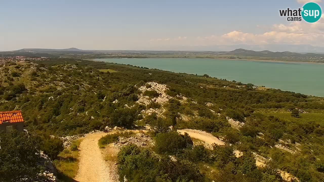 Webcam Pakoštane – Drage – Kornati – Vransko Jezero