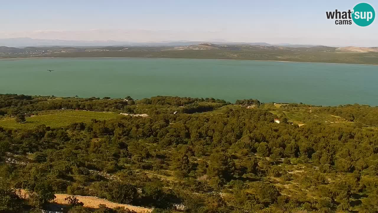 Spletna kamera Pakoštane – Drage – Kornati – Vransko Jezero
