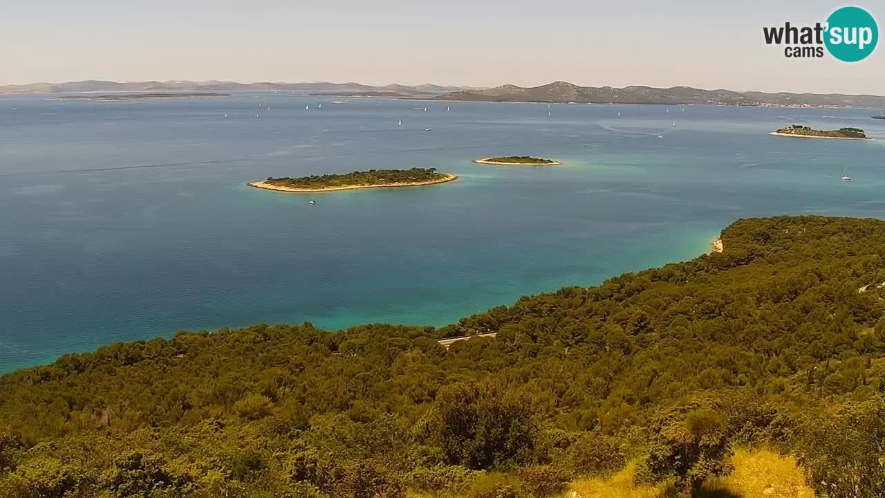 Webcam Pakoštane – Drage – Kornati – Vransko Jezero