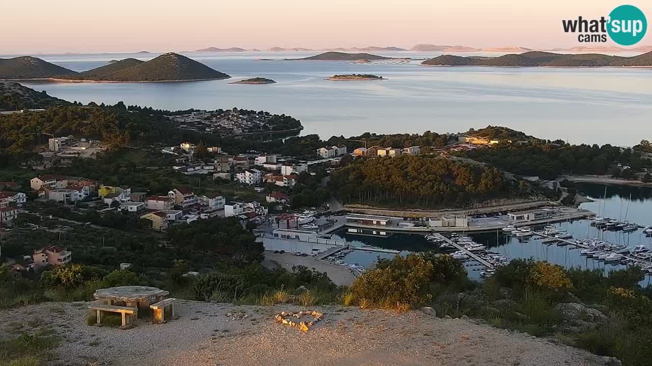 Webcam Pakoštane – Drage – Kornati – Vransko Jezero