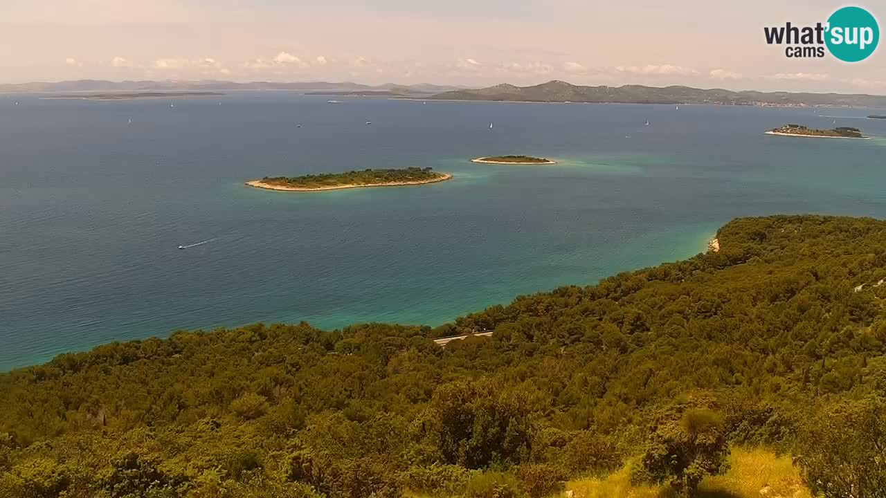 Webcam Pakoštane – Drage – Kornati – Vransko Jezero