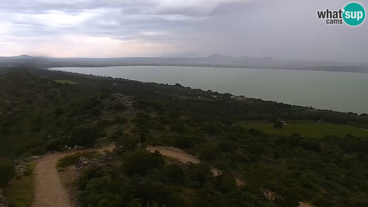 Spletna kamera Pakoštane – Drage – Kornati – Vransko Jezero
