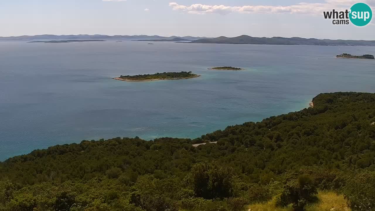 Spletna kamera Pakoštane – Drage – Kornati – Vransko Jezero