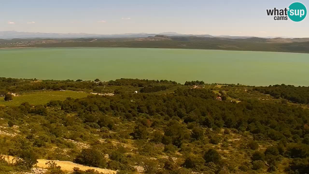 Spletna kamera Pakoštane – Drage – Kornati – Vransko Jezero