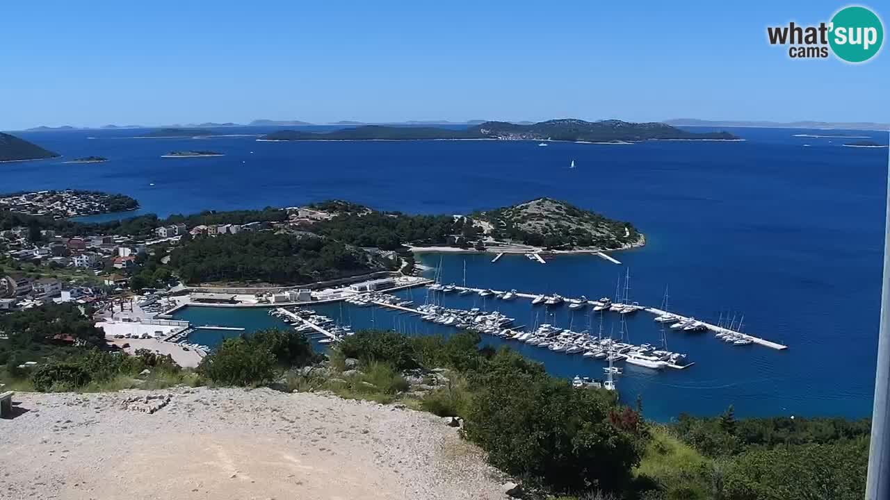 Spletna kamera Pakoštane – Drage – Kornati – Vransko Jezero