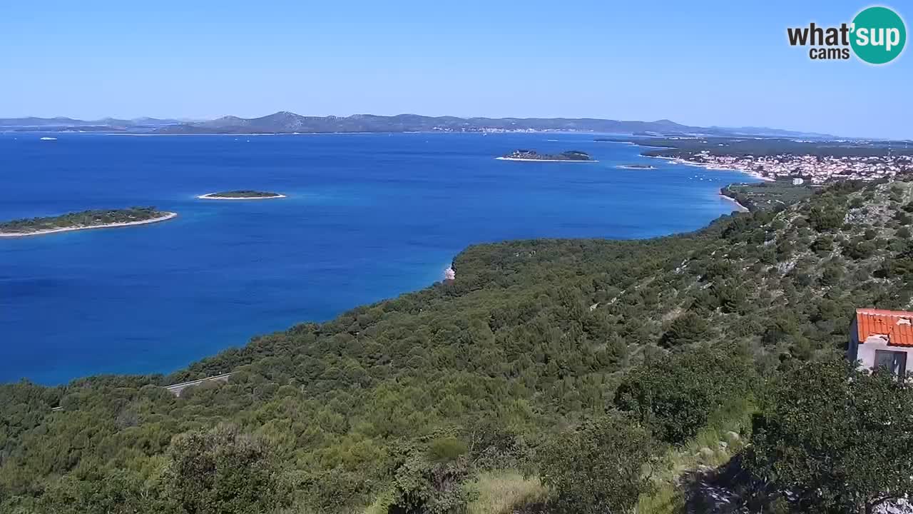 Webcam Pakoštane – Drage – Kornati – Vransko Jezero