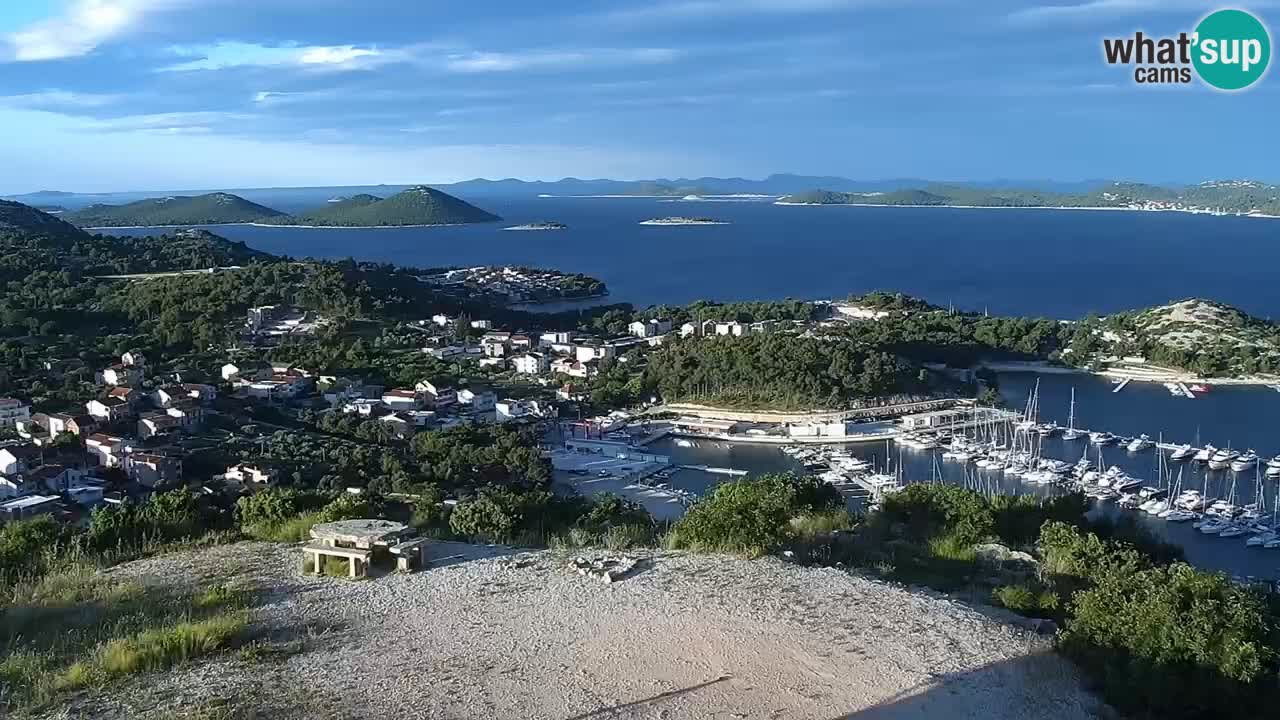 Spletna kamera Pakoštane – Drage – Kornati – Vransko Jezero