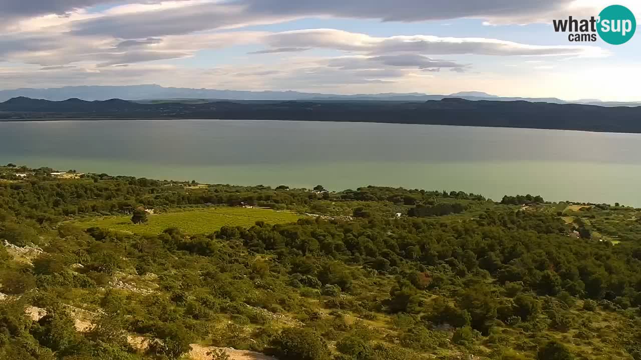 Spletna kamera Pakoštane – Drage – Kornati – Vransko Jezero