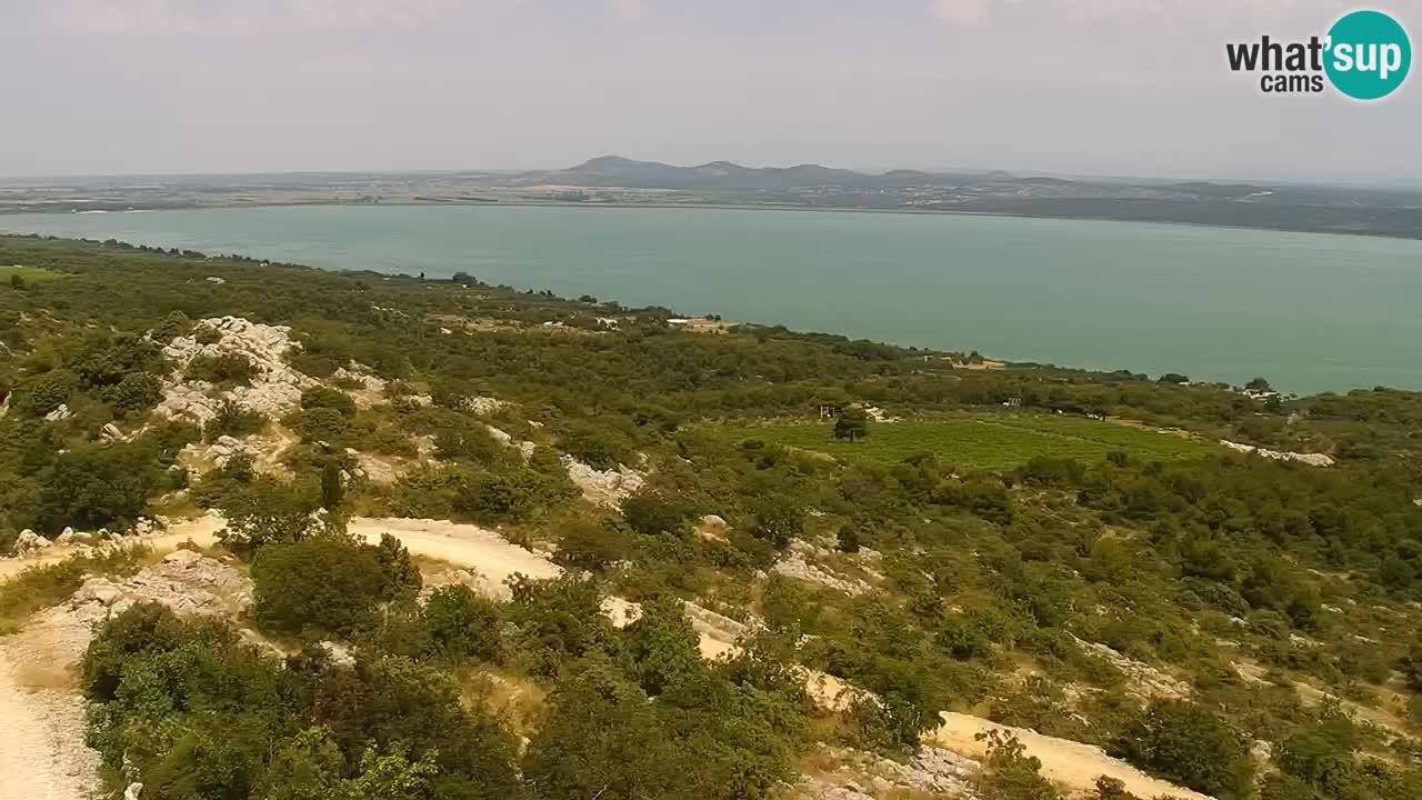 Webcam Pakoštane – Drage – Kornati – Vransko Jezero