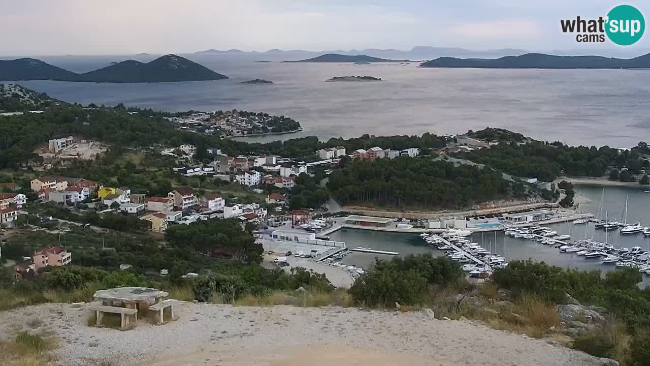 Webcam Pakoštane – Drage – Kornati – Vransko Jezero