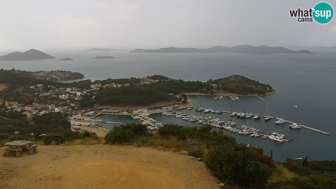 Spletna kamera Pakoštane – Drage – Kornati – Vransko Jezero