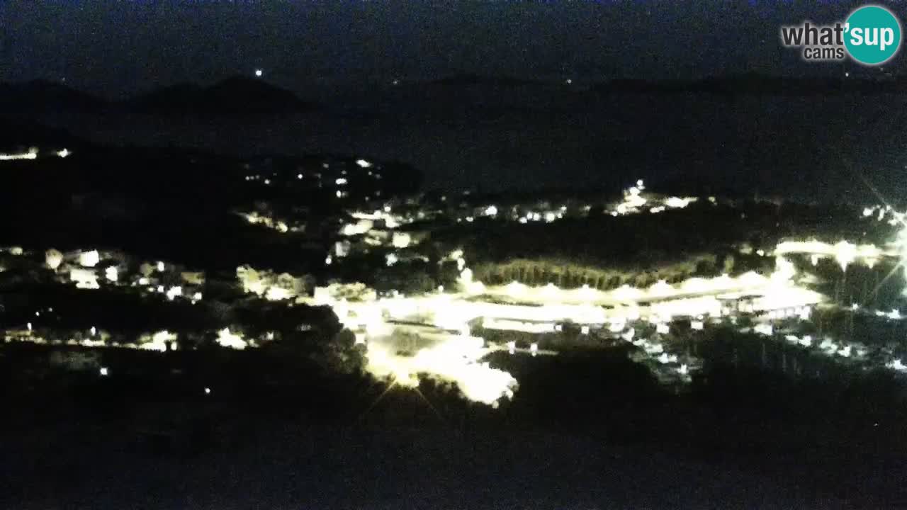 Spletna kamera Pakoštane – Drage – Kornati – Vransko Jezero