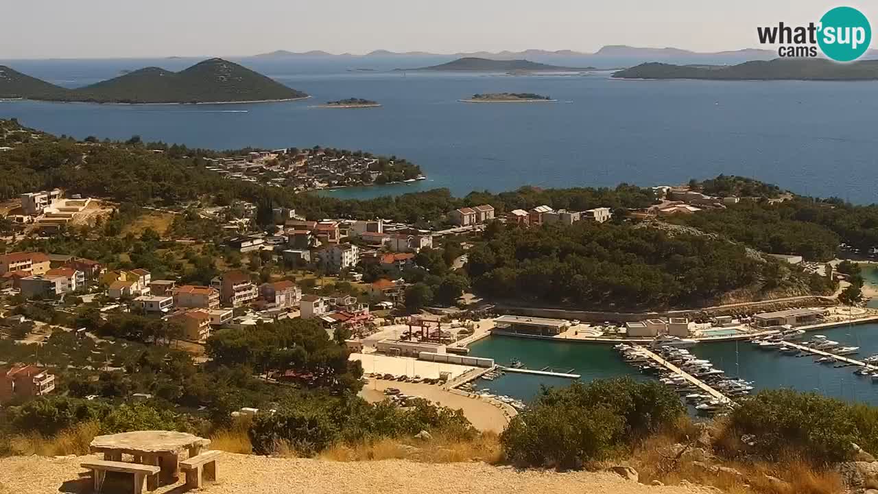 Webcam Pakoštane – Drage – Kornati – Vransko Jezero