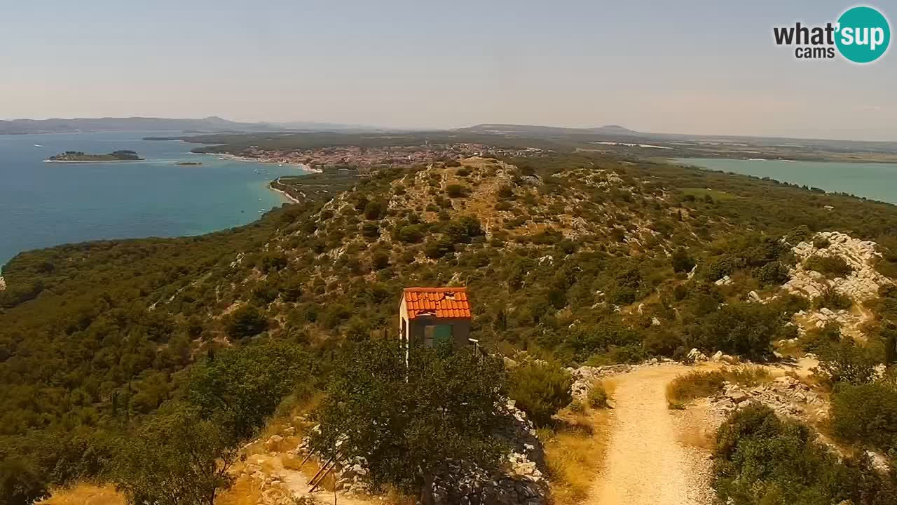 Spletna kamera Pakoštane – Drage – Kornati – Vransko Jezero