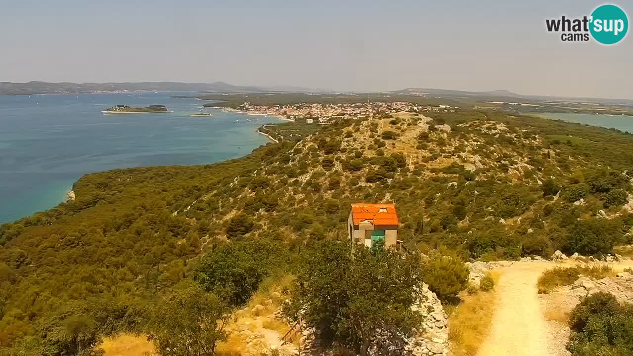 Spletna kamera Pakoštane – Drage – Kornati – Vransko Jezero