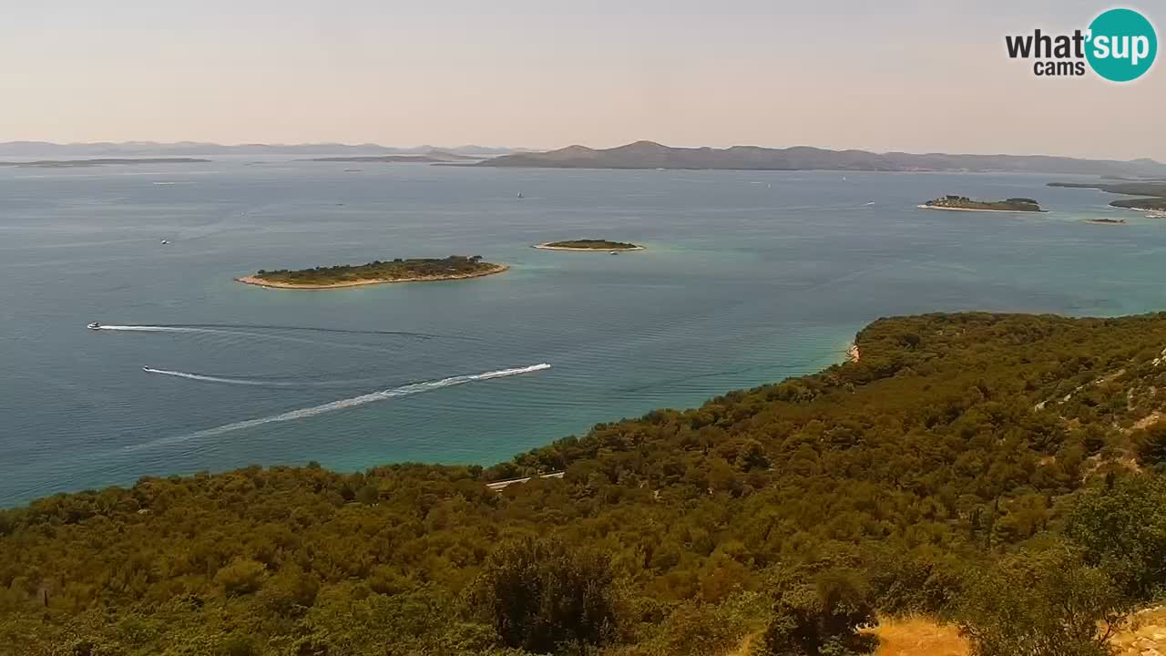 Spletna kamera Pakoštane – Drage – Kornati – Vransko Jezero