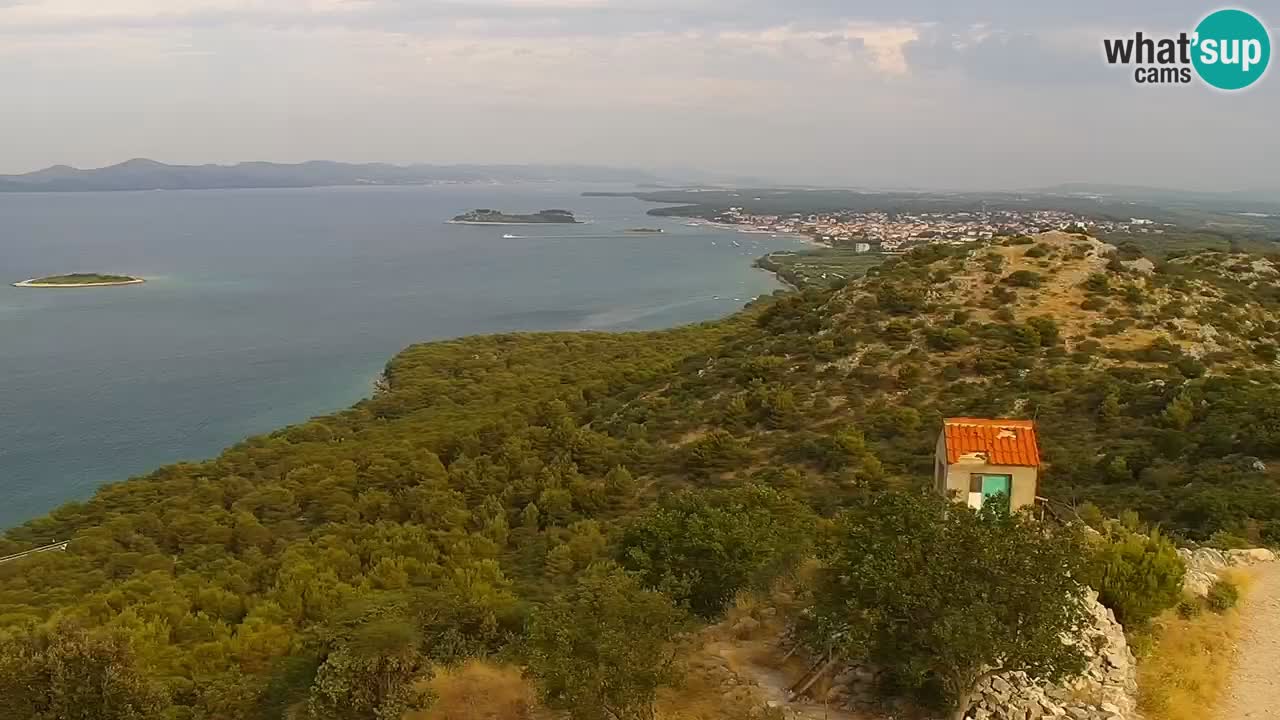 Spletna kamera Pakoštane – Drage – Kornati – Vransko Jezero