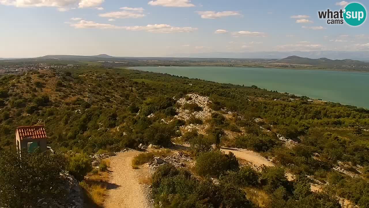 Spletna kamera Pakoštane – Drage – Kornati – Vransko Jezero