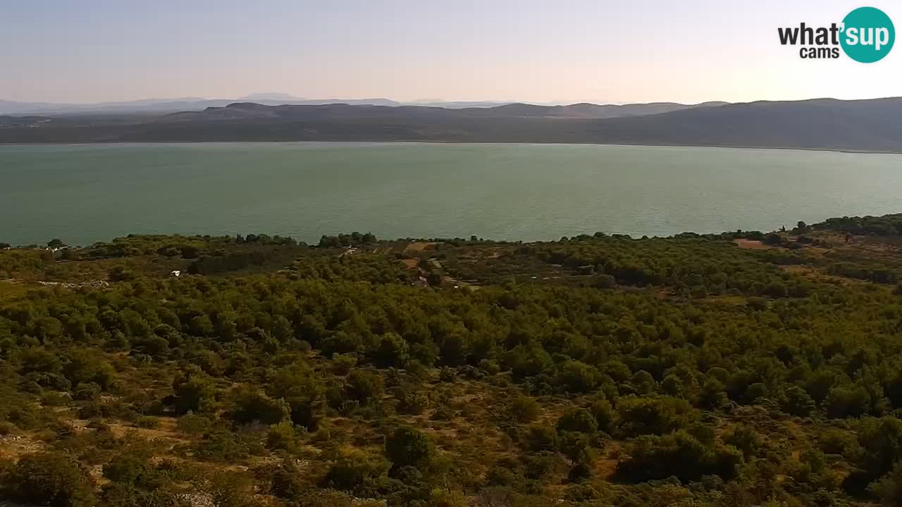 Spletna kamera Pakoštane – Drage – Kornati – Vransko Jezero