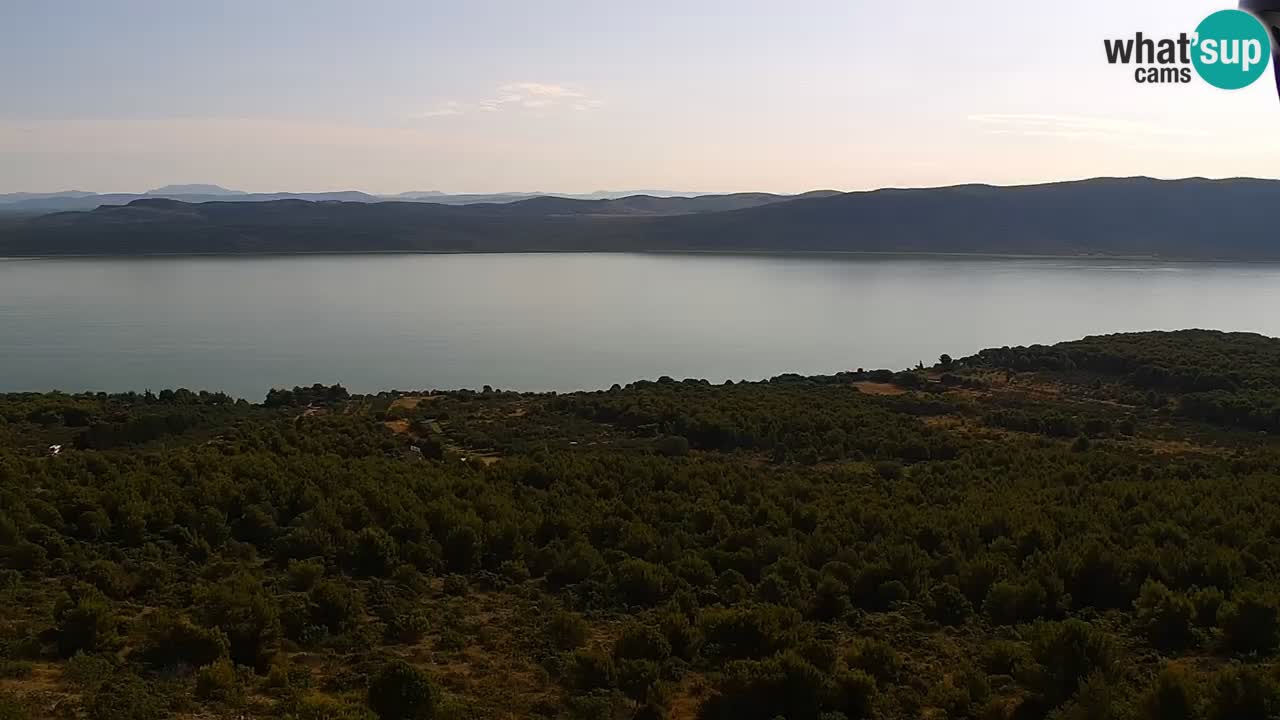 Spletna kamera Pakoštane – Drage – Kornati – Vransko Jezero