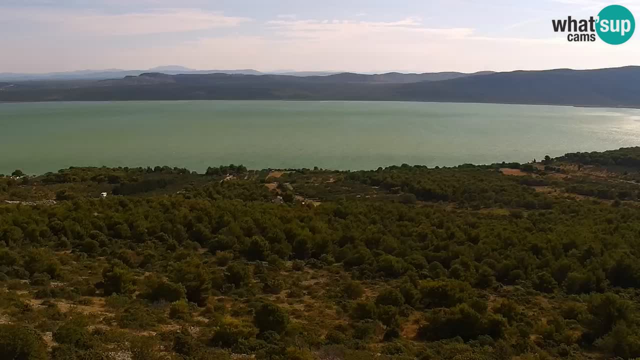 Spletna kamera Pakoštane – Drage – Kornati – Vransko Jezero