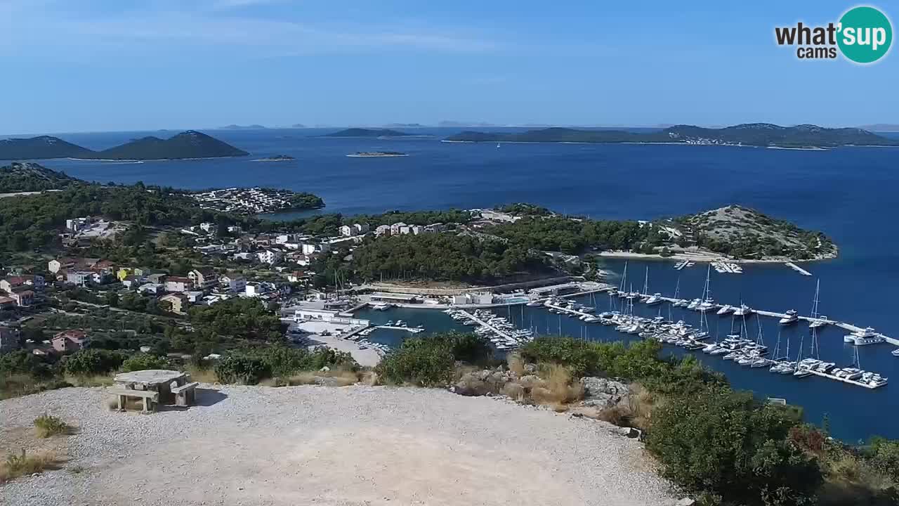 Spletna kamera Pakoštane – Drage – Kornati – Vransko Jezero