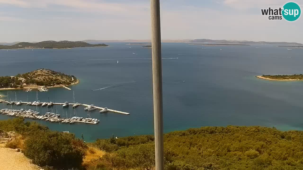 Webcam Pakoštane – Drage – Kornati – Vransko Jezero