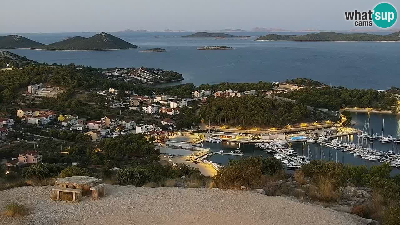 Webcam Pakoštane – Drage – Kornati – Vransko Jezero