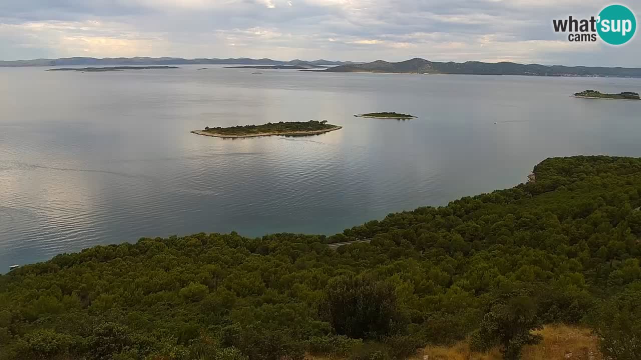 Webcam Pakoštane – Drage – Kornati – Vransko Jezero