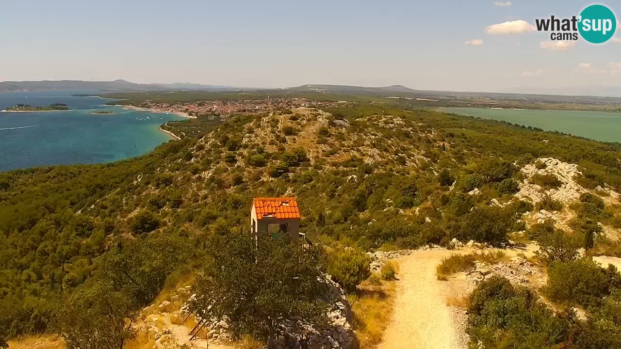 Spletna kamera Pakoštane – Drage – Kornati – Vransko Jezero