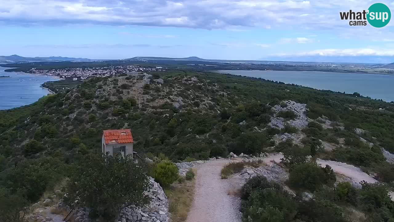 Webcam Pakoštane – Drage – Kornati – Vransko Jezero