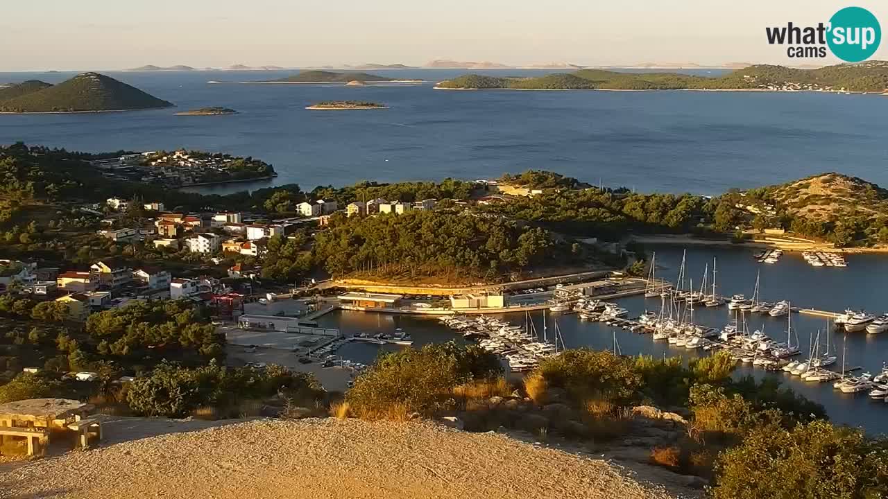 Webcam Pakoštane – Drage – Kornati – Vransko Jezero