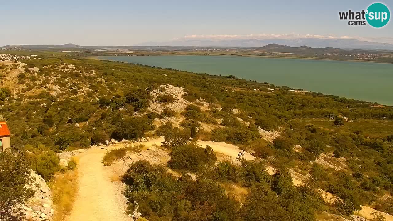 Webcam Pakoštane – Drage – Kornati – Vransko Jezero