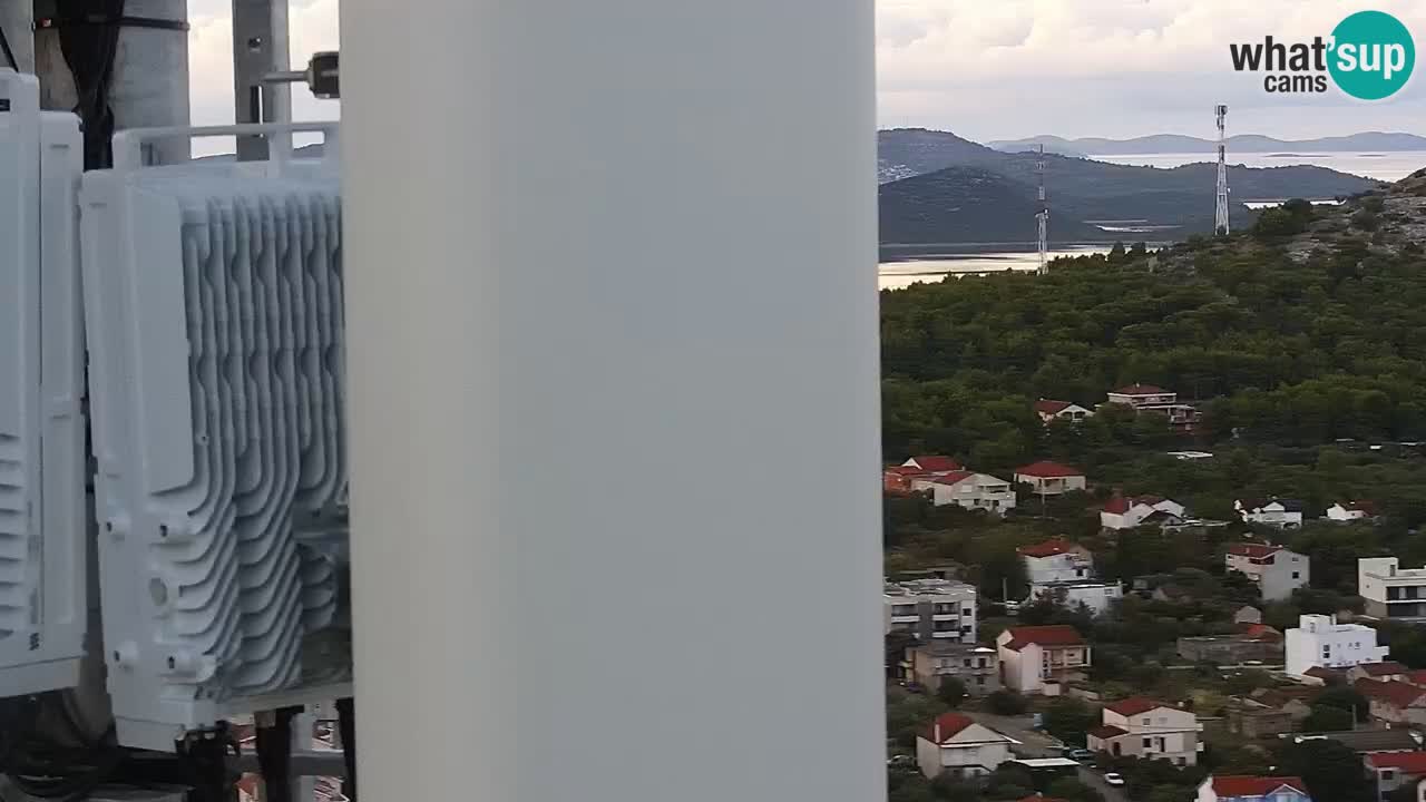 Spletna kamera Pakoštane – Drage – Kornati – Vransko Jezero