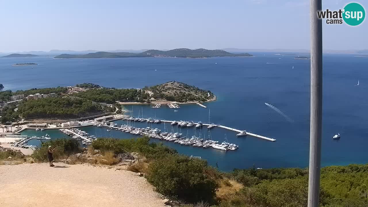 Spletna kamera Pakoštane – Drage – Kornati – Vransko Jezero