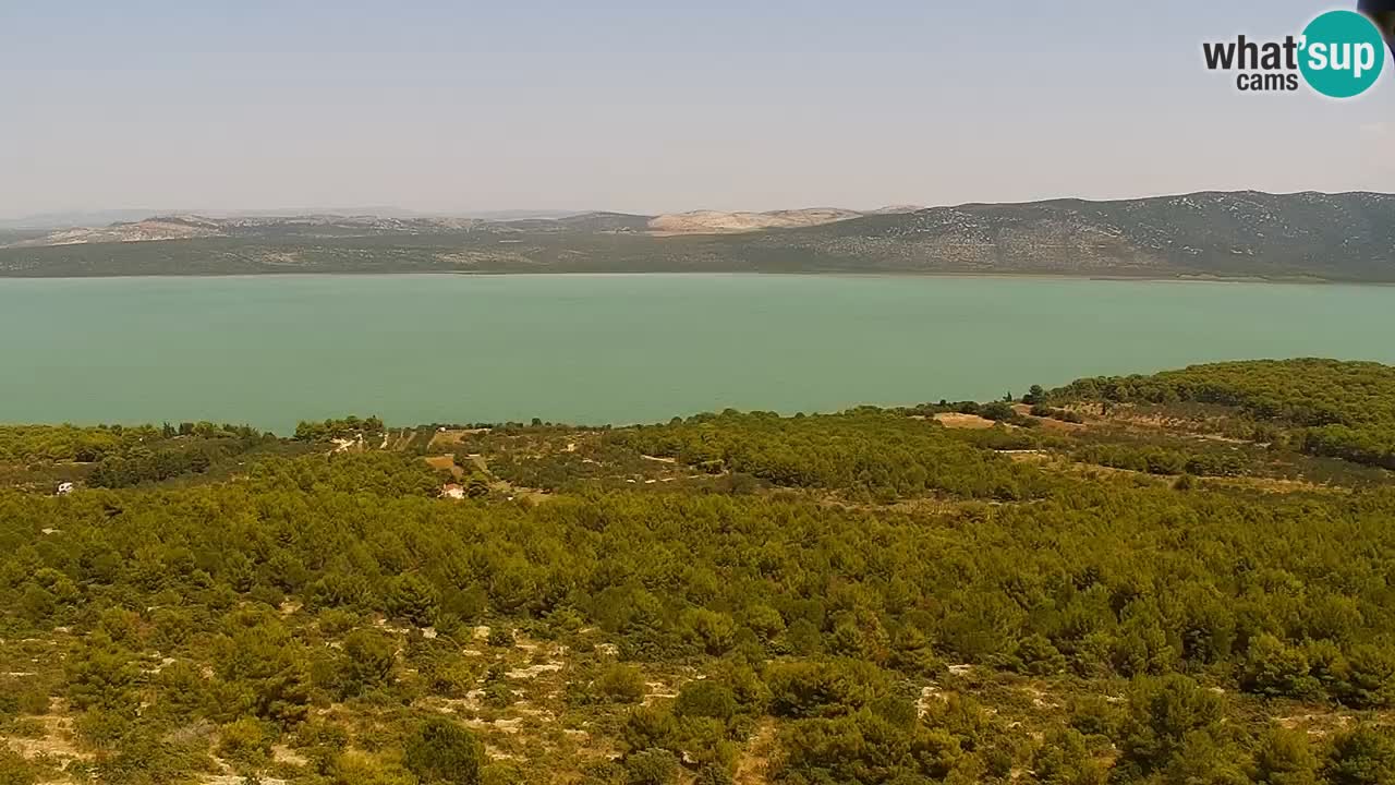 Spletna kamera Pakoštane – Drage – Kornati – Vransko Jezero