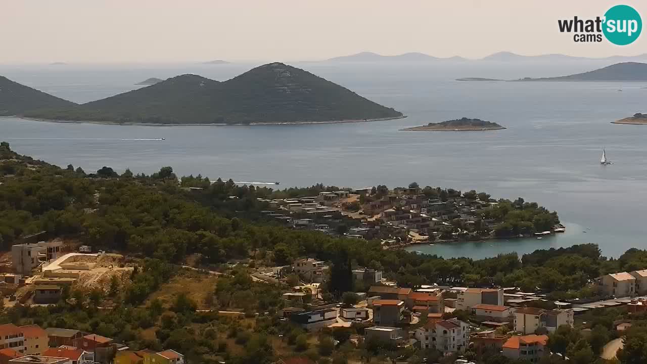 Spletna kamera Pakoštane – Drage – Kornati – Vransko Jezero