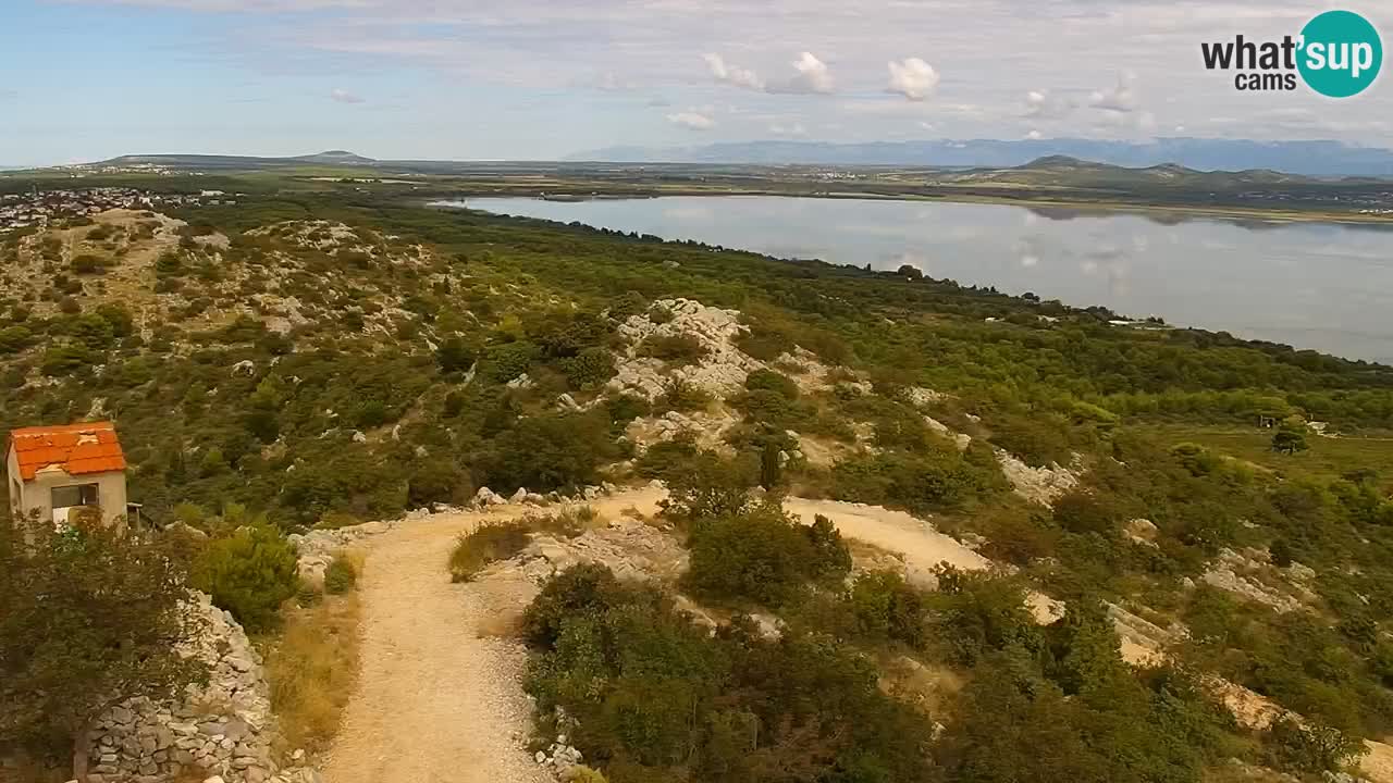 Webcam Pakoštane – Drage – Kornati – Vransko Jezero
