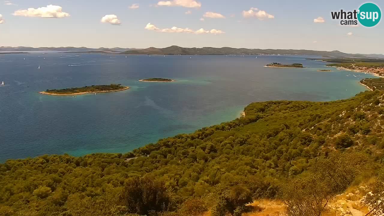 Webcam Pakoštane – Drage – Kornati – Vransko Jezero