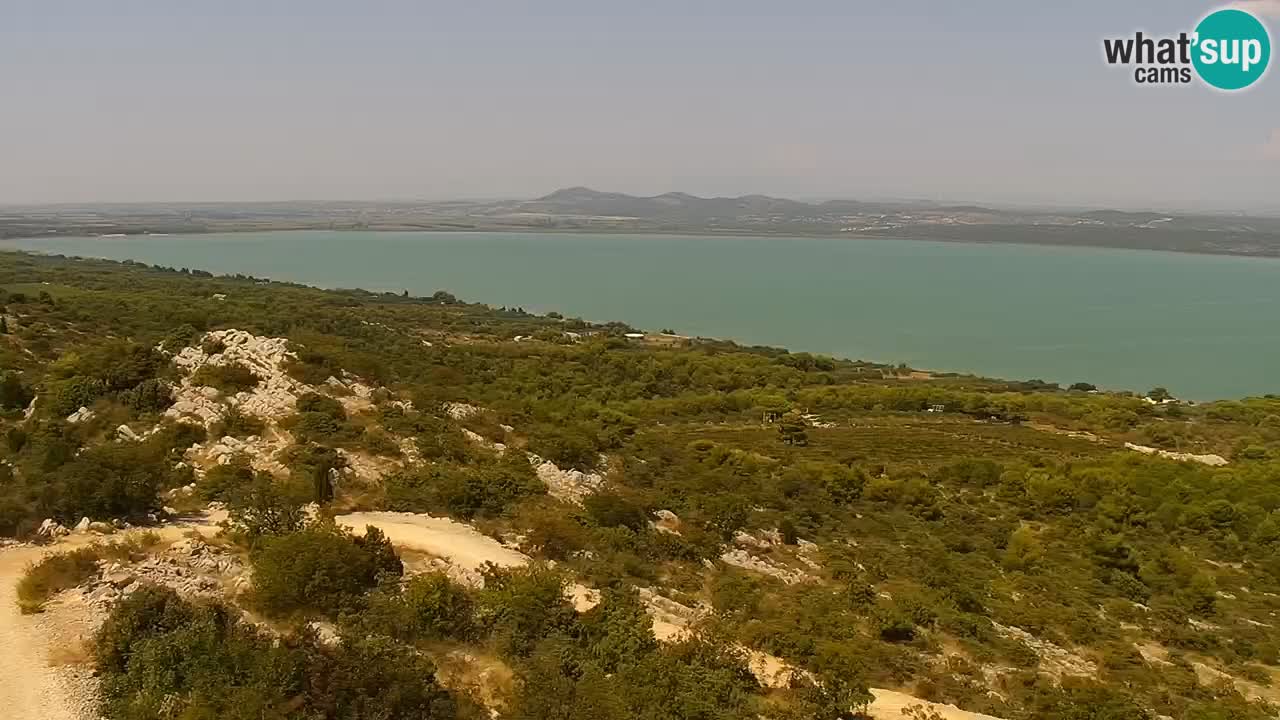 Spletna kamera Pakoštane – Drage – Kornati – Vransko Jezero