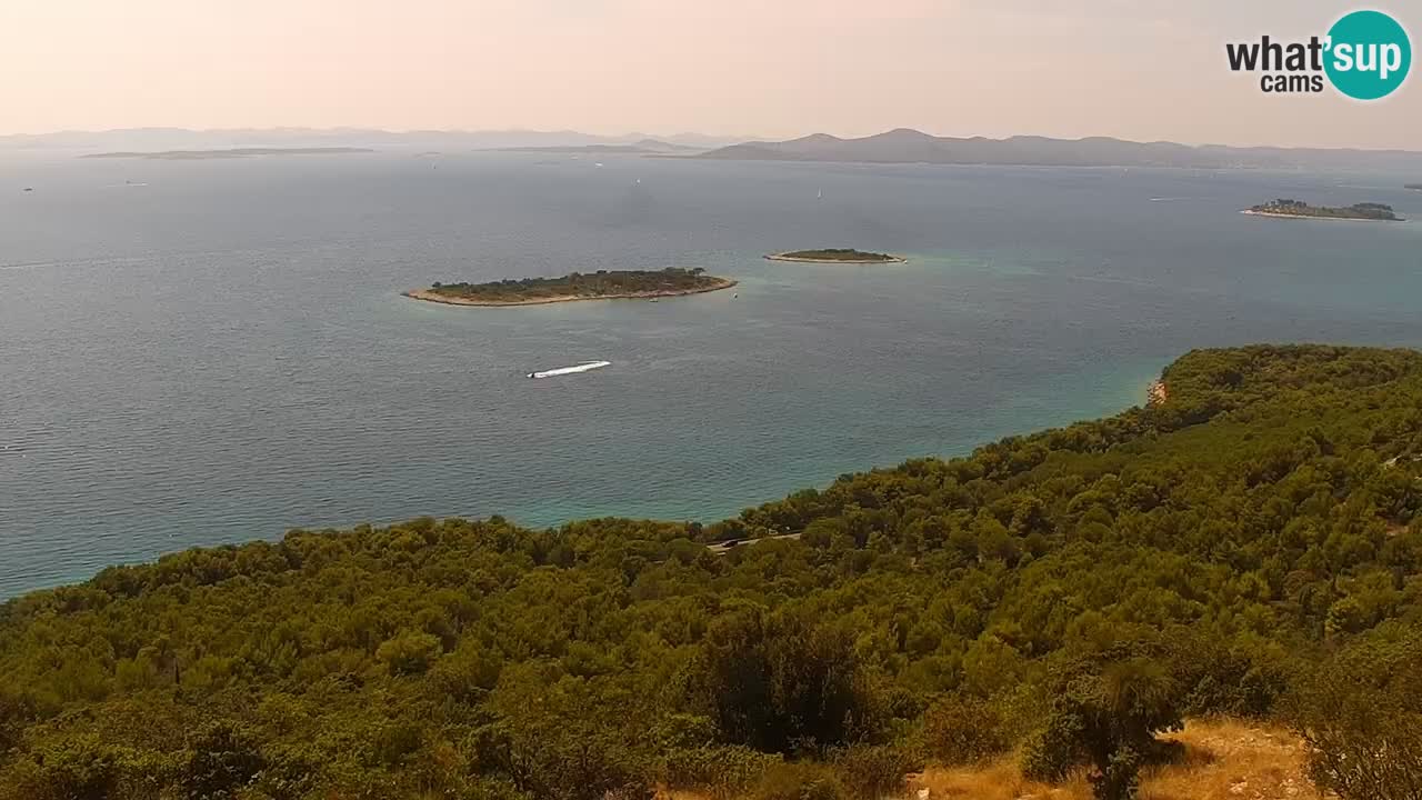 Spletna kamera Pakoštane – Drage – Kornati – Vransko Jezero