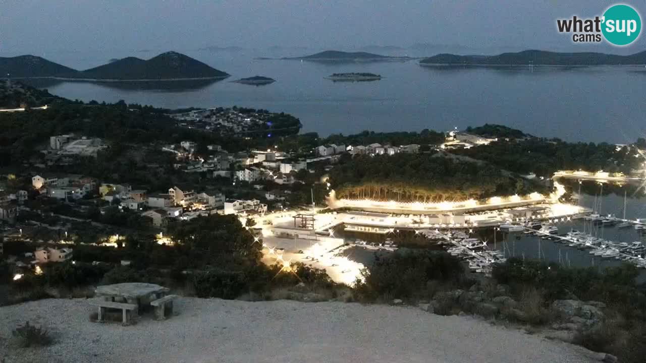 Webcam Pakoštane – Drage – Kornati – Vransko Jezero