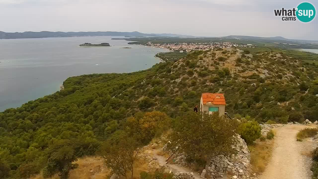 Spletna kamera Pakoštane – Drage – Kornati – Vransko Jezero