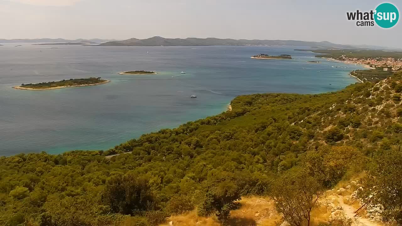 Spletna kamera Pakoštane – Drage – Kornati – Vransko Jezero