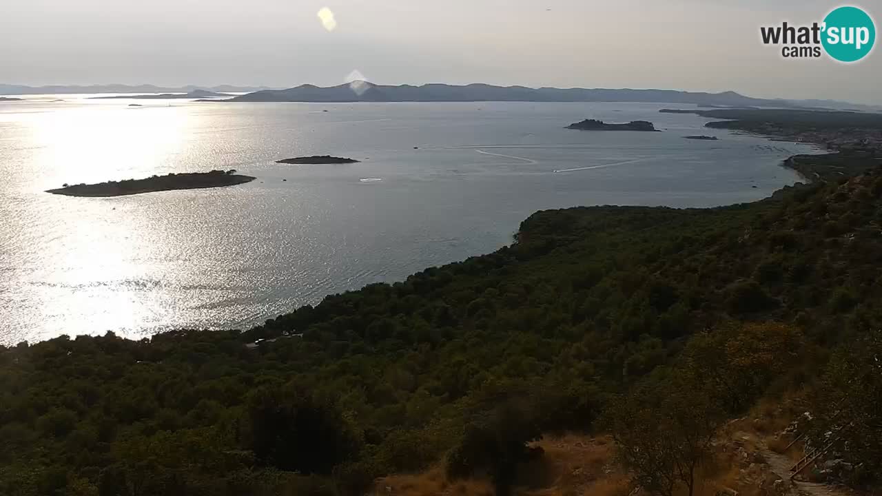 Spletna kamera Pakoštane – Drage – Kornati – Vransko Jezero