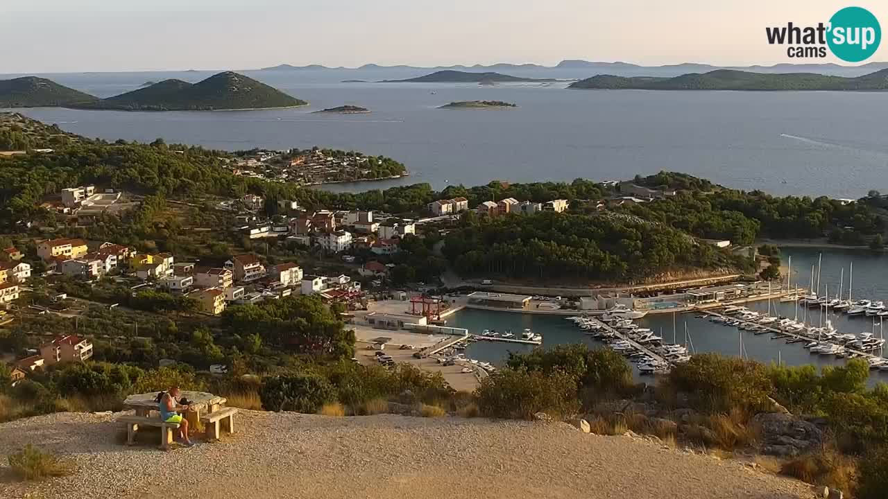 Spletna kamera Pakoštane – Drage – Kornati – Vransko Jezero