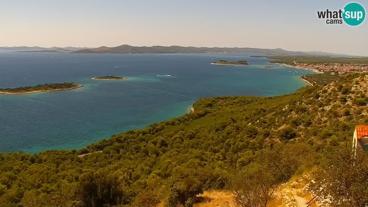 Webcam Pakoštane – Drage – Kornati – Vransko Jezero