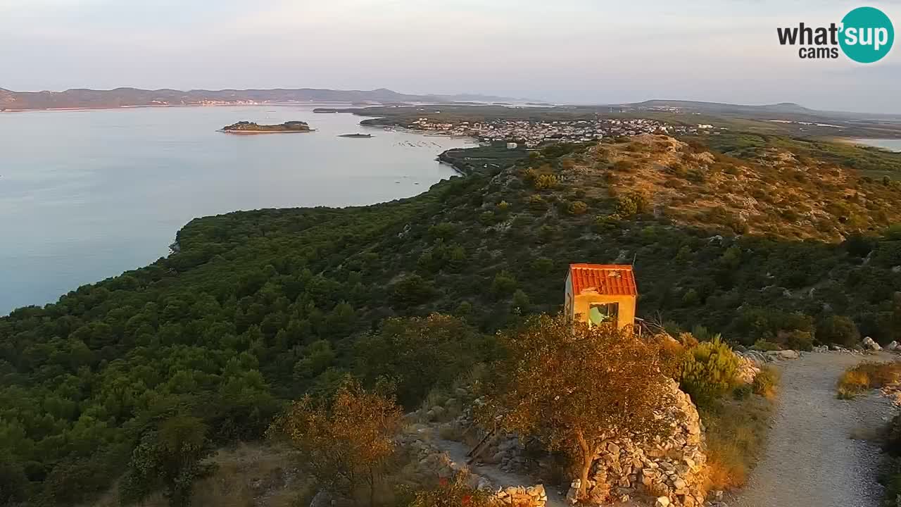 Webcam Pakoštane – Drage – Kornati – Vransko Jezero